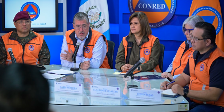 Presidente descarta estado de calamidad ante la emergencia por lluvias. (Foto: Álvaro Interiano)