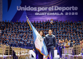 Quiénes son los abanderados de Guatemala para los Juegos Centroamericanos 2025