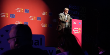 Presidente agradece el respaldo de la Unión Europea en defensa de la democracia. (Foto: Willy Aguilar)