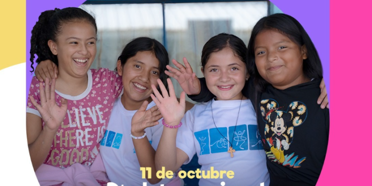 Guatemala conmemora el Día Internacional de la Niña. / Foto: Mineduc.