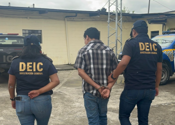 Operativo en Chimaltenango culmina con la captura de un presunto coordinador de la MS. / Foto: PNC.