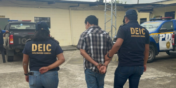 Operativo en Chimaltenango culmina con la captura de un presunto coordinador de la MS. / Foto: PNC.