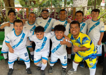 Selección de fútbol talla baja de Guatemala. / Foto: MCD.