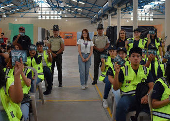 Provial impulsa la seguridad vial en los jóvenes del programa de Servicio Cívico./Foto: Provial.