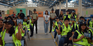 Provial impulsa la seguridad vial en los jóvenes del programa de Servicio Cívico./Foto: Provial.