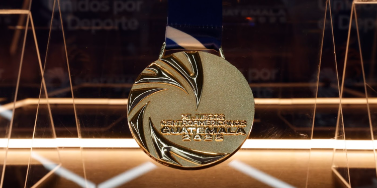 Presentan las medallas para los Juegos Centroamericanos Guatemala 2025