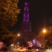 La Torre del Reformador fue iluminada de rosado como parte de la campaña que se une a la lucha contra el cáncer de mama. (Foto: INDE)