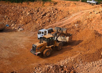 La construcción del Libramiento de Sayaxché avanza./Foto: CIV.