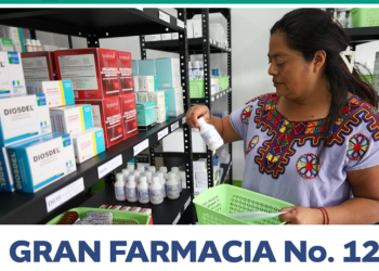 Inauguran Gran Farmacia PROAM número 12 en el departamento de Quetzaltenango. (Foto: MSPAS)