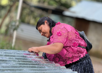 Mides favorece a 500 familias de Baja Verapaz./Foto: Mides.