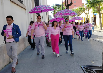 SOSEP promueve la concienciación sobre el cáncer de mama con caminata conmemorativa. (Foto: SOSEP)