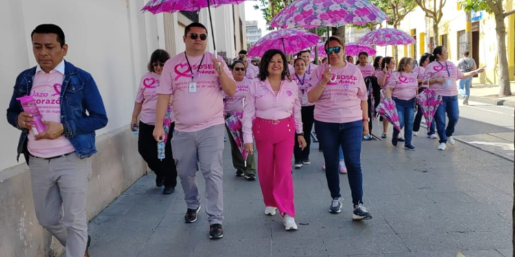 SOSEP promueve la concienciación sobre el cáncer de mama con caminata conmemorativa. (Foto: SOSEP)