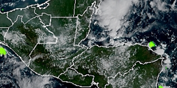 Las lluvias del fin de semana estarán influenciadas por un sistema de baja presión y el ingreso de humedad. (Foto: Insivumeh)