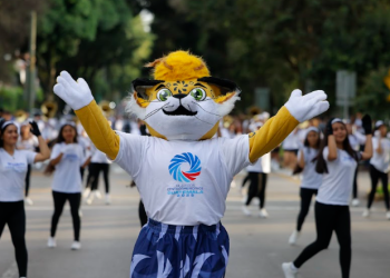 La Reforma se vistió de gala para recibir el fuego de los Juegos Centroamericanos 2025