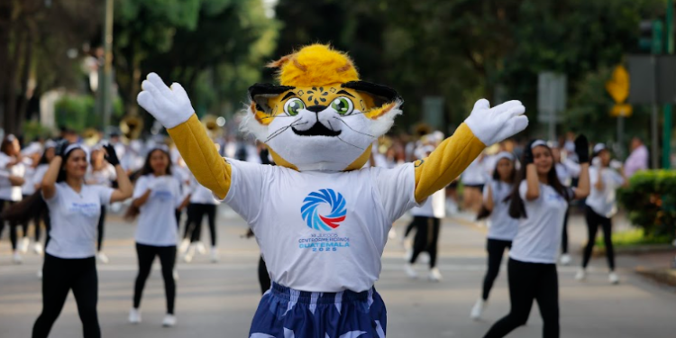 La Reforma se vistió de gala para recibir el fuego de los Juegos Centroamericanos 2025