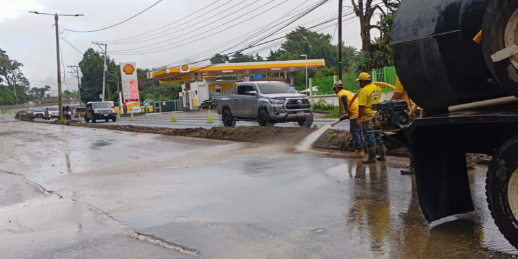 km 24.5 CA-1 Oriente CAES. / Foto: Covial
