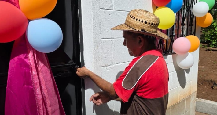 Fopavi entregó 33 viviendas en Coatepeque, Quetzaltenango./Foto: Fopavi.