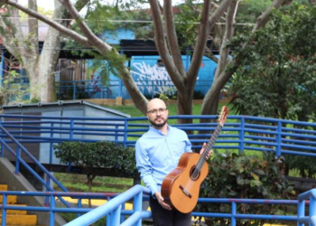 Rodrigo Lima gana primer lugar en Concurso Nacional de Guitarra de Costa Rica./Foto: MCD.