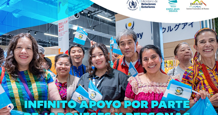 Guatemala expuso sus tesoros culturales en la Expo 2025 Osaka. / Foto: Minex.