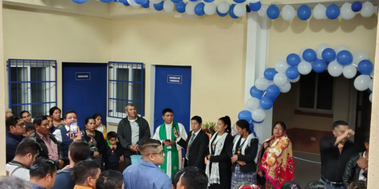 Inauguran puesto de Salud en Acatenango, Chimaltenango. (Foto: MSPAS)