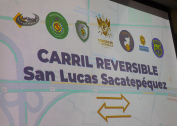 Carril reversible en la carretera interamericana./Foto: CIV.