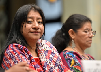 Codisra presenta resultados de diálogos para la prevención y erradicación del racismo en el país. / Foto: Álvaro Interiano.