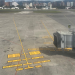 Las líneas de guía en plataforma representan seguridad operacional./Foto: DGAC.