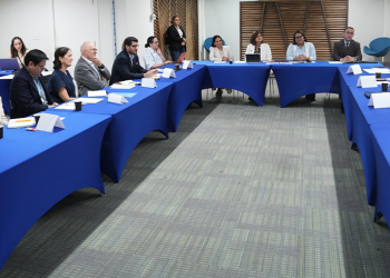 Vicepresidencia lideró mesa de diálogo con cooperación internacional durante su viaje por Panamá. (Foto: Vicepresidencia)