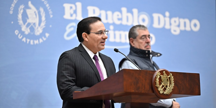 Marco Antonio Villeda, quién ahora funge como ministro de Gobernación. / Foto: Álvaro Interiano