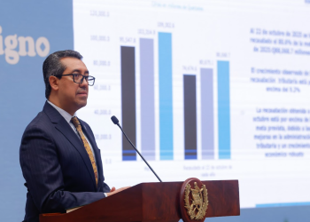 El ministro de Finanzas Públicas, Jonathan Menkos.