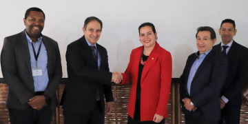 Reunión con integrantes de la Misión Técnica del Banco Mundial y MAGA. / Foto: MAGA.