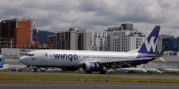 Despega la nueva ruta directa entre Ciudad de Guatemala y Bogotá, Colombia con Wingo./Foto: Gilbert García.