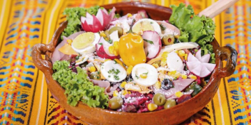 Fiambre, el platillo típico del Día de Todos los Santos./Foto: MCD.