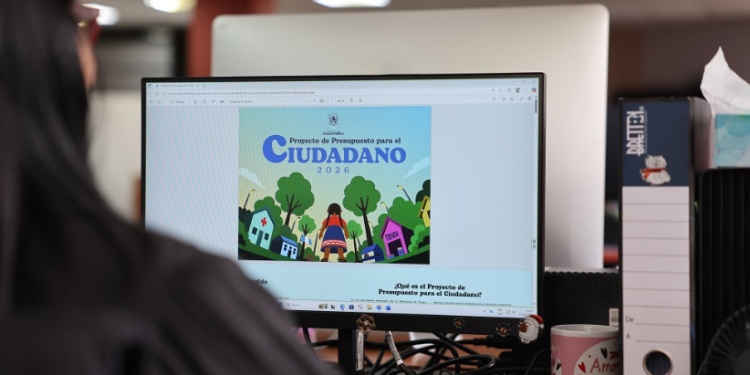 Proyecto de Presupuesto para el Ciudadano 2026 fortalece la rendición de cuentas