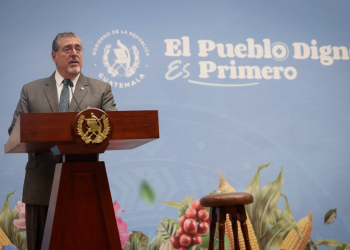 Presidente Bernardo Arévalo. / Foto: Dickéns Zamora.