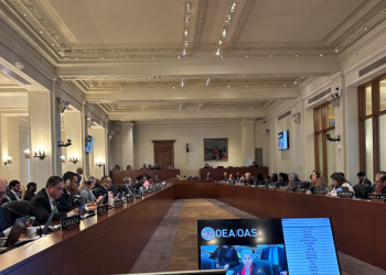 Sesión extraordinaria del Consejo Permanente de la Organización de los Estados Americanos. / Foto: OEA