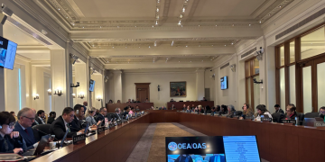 Sesión extraordinaria del Consejo Permanente de la Organización de los Estados Americanos. / Foto: OEA