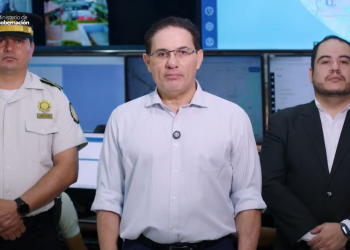 Ministro Villeda advierte respuesta a actividades delictivas disfrazadas de diversión en esta Noche de Brujas o Halloween. / Foto: Mingob.