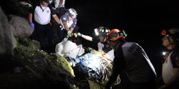 Cuerpos de Bomberos Voluntarios encontraron ocho cadáveres en Palencia. (Foto: Bomberos Voluntarios)