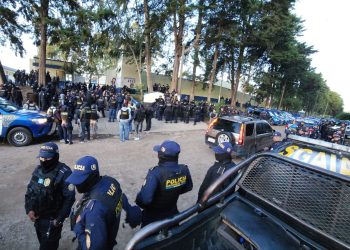 26 guardias del Sistema Penitenciario fueron capturados en seguimiento al caso de la fuga de reos del centro de detención Fraijanes II. (Foto: PNC)