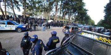26 guardias del Sistema Penitenciario fueron capturados en seguimiento al caso de la fuga de reos del centro de detención Fraijanes II. (Foto: PNC)