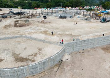 UCEE avanza en la construcción de moderna escuela en Gualán, Zacapa. (Foto: UCEE)
