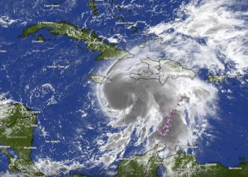 La tormenta Melissa continúa su avance en el Caribe.