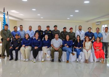 Instituciones del Sistema Nacional de Seguridad presentan avances en Petén