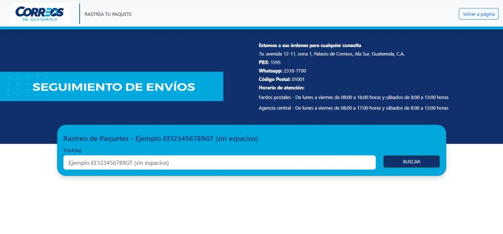 Correos de Guatemala impulsa una nueva era digital con su sistema de rastreo en línea