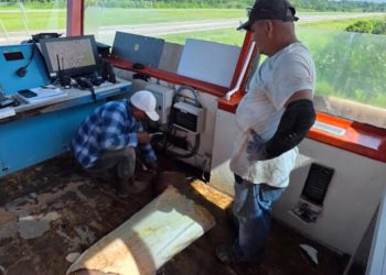 Con los trabajo que lleva a cabo la DGAC se busca mejora las condiciones de seguridad en la torre de control del aeródromo de Puerto Barrios.