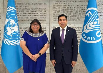 Representantes del MAGA y FAO. / Foto: MAGA