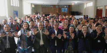 Más de 600 familias de Sibinal, San Marcos ahora son beneficiarias del Bono Social./Foto: Mides.