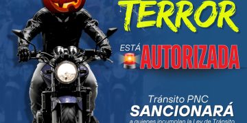 Tránsito PNC advierte: ninguna “rodada del terror” está autorizada e impondrá multas