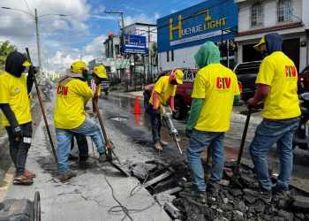 CIV avanza en la recuperación vial en Huehuetenango